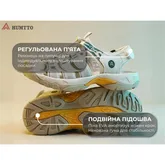 Сандали женские Humtto AirLight амортизационные бежевые/зеленые 37 — Photo 17
